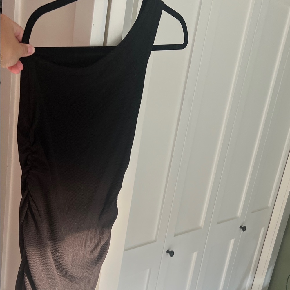 Lulu's Chic Black One Shoulder Dress